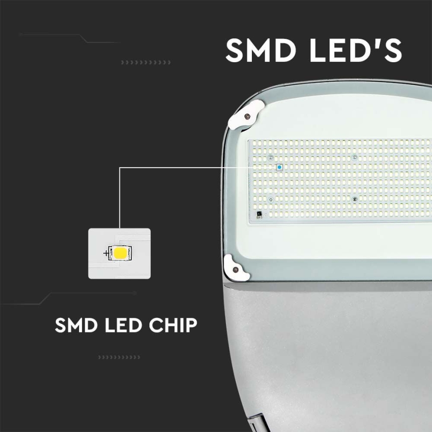 LED Himmennettävä aurinko katu lamppu SAMSUNG CHIP LED/50W/6,4V 6000K IP65 + kauko-ohjaus