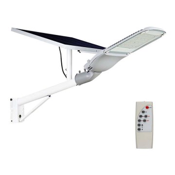 LED Himmennettävä aurinko katu lamppu SAMSUNG CHIP LED/50W/6,4V 6000K IP65 + kauko-ohjaus