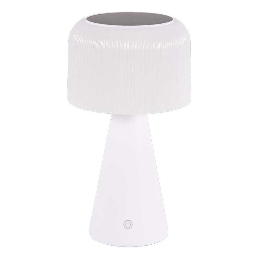 LED Himmennettävä aurinko kosketus pöytävalaisin LIMA LED/3,7V 1800 mAh 3000/4000/5000K IP44 valkoinen