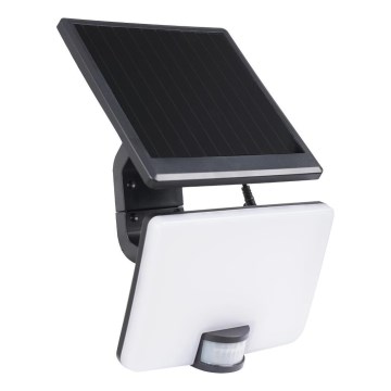 LED Himmennettävä aurinko valonheitin liiketunnistimella LED/10W/3000 mAh 4000K IP54