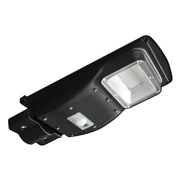 LED Himmennettävä aurinkokatuvalaisin liike- ja hämärätunnistimella LED/6W/3,2V 6000K IP65 5000 mAh musta + kauko-ohjaus