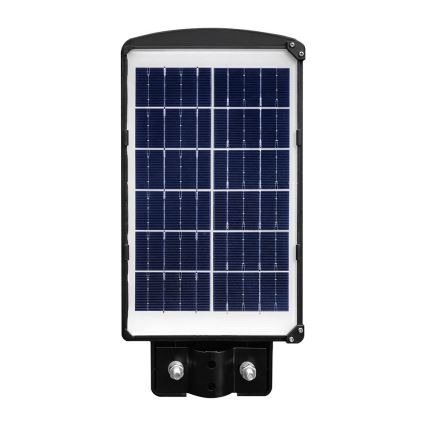 LED himmennettävä aurinkokäyttöinen katuvalaisin liiketunnistimella ja hämäräkytkimellä LED/6W/3,2V 6000K IP65 5000 mAh musta + kaukosäädin