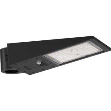 LED himmennettävä aurinkokäyttöinen katulamppu anturilla STREET LED/30W/9,6V 3000/4000K 6000 mAh IP65 + kauko-ohjain