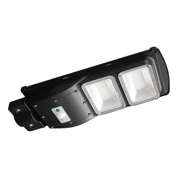 LED himmennettävä aurinkokäyttöinen katuvalaisin liiketunnistimella ja hämäräkytkimellä LED/8W/3,2V 6000K IP65 9000 mAh musta + kaukosäädin