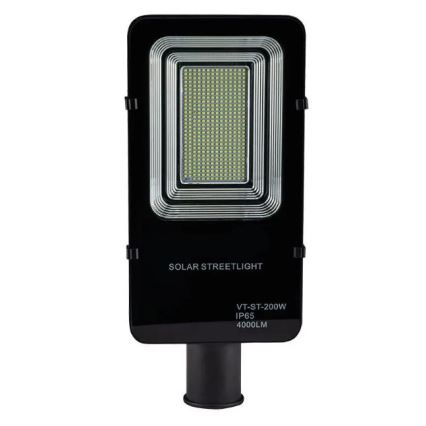 LED-himmennettävä aurinkokenno katuvalaisin LED/50W/6,4V 4000K IP65 + kaukosäädin
