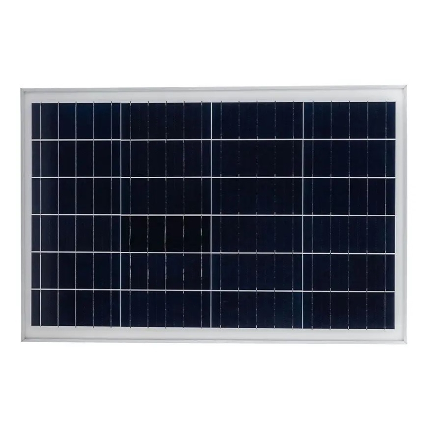 LED Himmennettävä aurinkokenno katuvalaisin LED/50W/6,4V 6000K IP65 + kaukosäädin