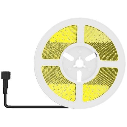 LED Himmennettävä aurinkokenno nauha LED/1,2W/3,7V 3000K IP67 5m + kauko-ohjaus