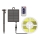 LED Himmennettävä aurinkokenno valonauha LED/1,2W/3,7V 3000K IP67 1500 mAh 5m + kauko-ohjaus