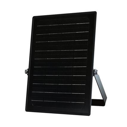 LED Himmennettävä aurinkokenno valonheitin anturilla LED/10W/3,7V 4000/6000K IP65 + kauko-ohjaus
