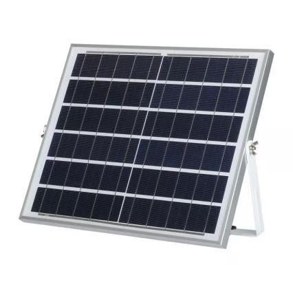 LED Himmennettävä aurinkokenno valonheitin LED/16W/3,2V 4000K IP65 + kauko-ohjain