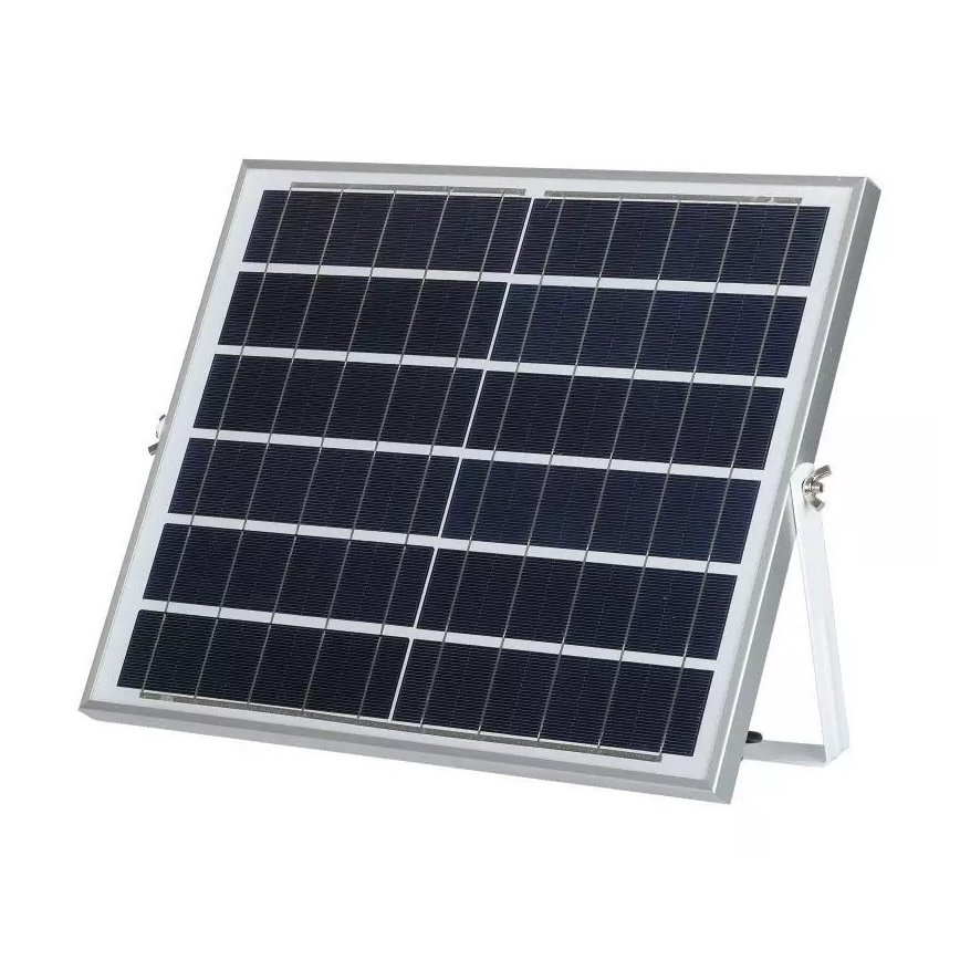 LED Himmennettävä aurinkokenno valonheitin LED/16W/3,2V 4000K IP65 + kauko-ohjain