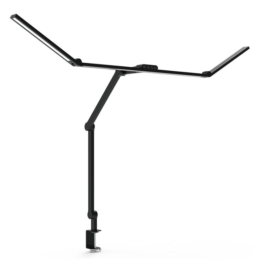 LED Himmennettävä kosketus flexible pöytävalaisin LED/36W/230V 3000-6500K CRI 92 musta