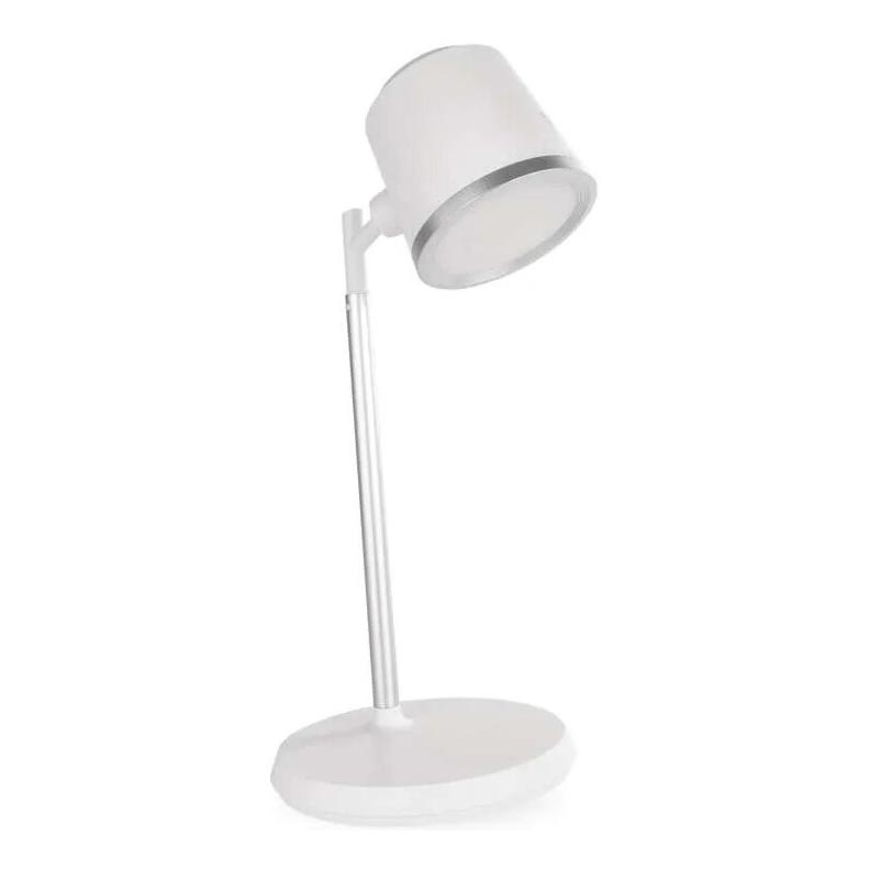 LED Himmennettävä ja ladattava pöytälamppu 4in1 LED/6W/3,7V 3000K/4000K/6500K 1500mAh valkoinen