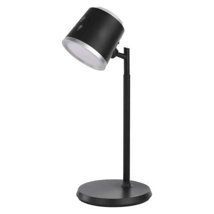 LED Himmennettävä ja ladattava pöytälamppu 4in1 LED/6W/3,7V 3000K/4000K/6500K 1500mAh musta