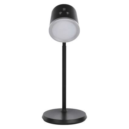LED Himmennettävä ja ladattava pöytälamppu 4in1 LED/6W/3,7V 3000K/4000K/6500K 1500mAh musta