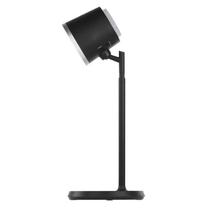 LED Himmennettävä ja ladattava pöytälamppu 4in1 LED/6W/3,7V 3000K/4000K/6500K 1500mAh musta