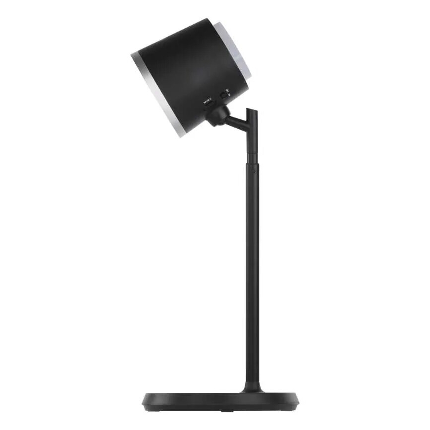 LED Himmennettävä ja ladattava pöytälamppu 4in1 LED/6W/3,7V 3000K/4000K/6500K 1500mAh musta