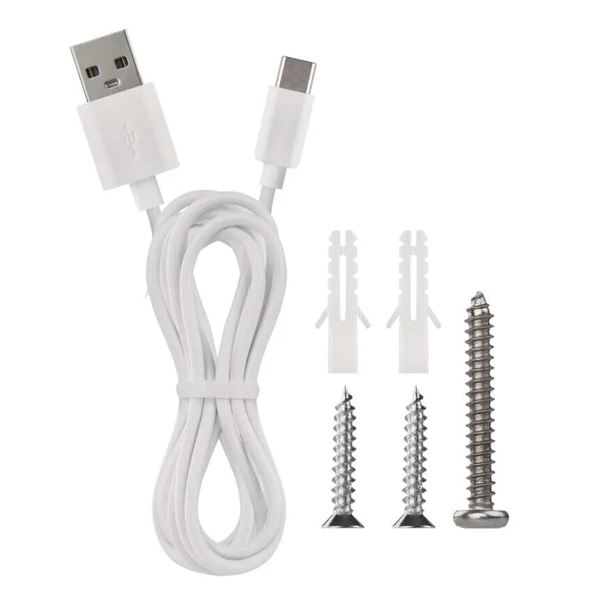 LED Himmennettävä ja ladattava pöytälamppu 4in1 LED/6W/3,7V 3000K/4000K/6500K 1500mAh valkoinen