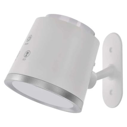 LED Himmennettävä ja ladattava pöytälamppu 4in1 LED/6W/3,7V 3000K/4000K/6500K 1500mAh valkoinen