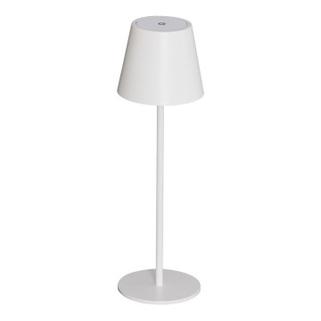 LED Himmennettävä ja ladattava pöytälamppu INITA LED/1,2W/1800 mAh IP54 valkoinen