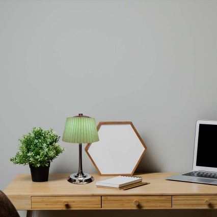 LED Himmennettävä ladattava kosketuspöytävalaisin LED/1,5W/5V 3000/4000/6000K 1800 mAh vihreä