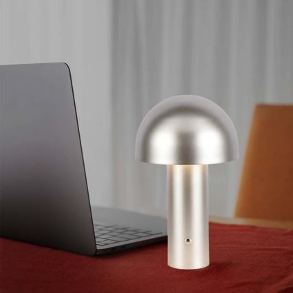 LED Himmennettävä ladattava kosketuspöytävalaisin LED/1W/5V 3000-6000K 1800 mAh kulta