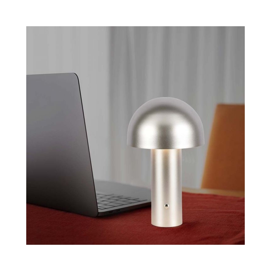 LED Himmennettävä ladattava kosketuspöytävalaisin LED/1W/5V 3000-6000K 1800 mAh kulta