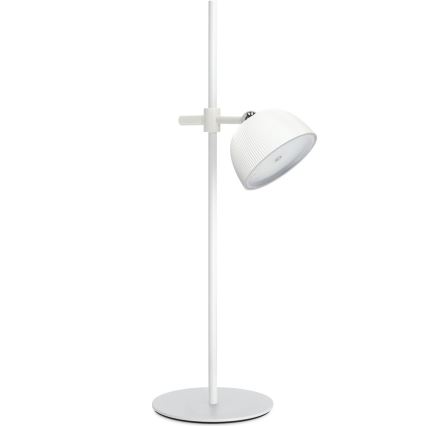 LED Himmennettävä ja ladattava pöytälamppu 4in1 LED/3,5W/5V 3000/4000/6500K IP54 1800 mAh valkoinen