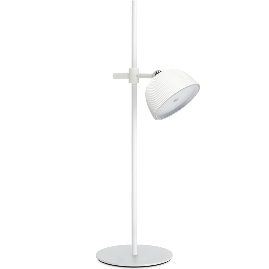 LED Himmennettävä ja ladattava pöytälamppu 4in1 LED/3,5W/5V 3000/4000/6500K IP54 1800 mAh valkoinen
