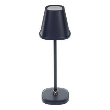 LED Himmennettävä ja ladattava pöytälamppu LED/3W/1800 mAh tummansininen