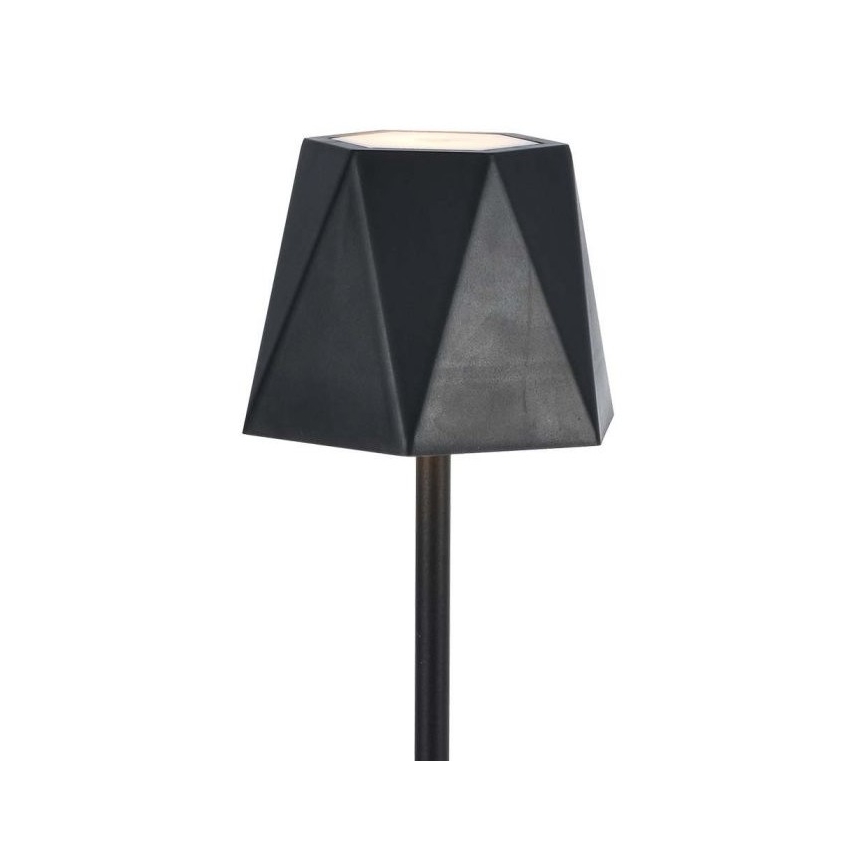LED Himmennettävä ladattava kosketuspöytävalaisin LED/4W/5V 3000-6000K 1800 mAh musta
