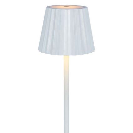 LED Himmennettävä ladattava kosketuspöytävalaisin LED/4W/5V 3000-6000K 1800 mAh valkoinen