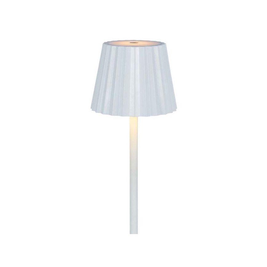 LED Himmennettävä ladattava kosketuspöytävalaisin LED/4W/5V 3000-6000K 1800 mAh valkoinen