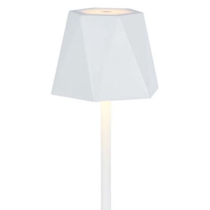 LED Himmennettävä ladattava kosketuspöytävalaisin LED/4W/5V 3000-6000K 1800 mAh valkoinen