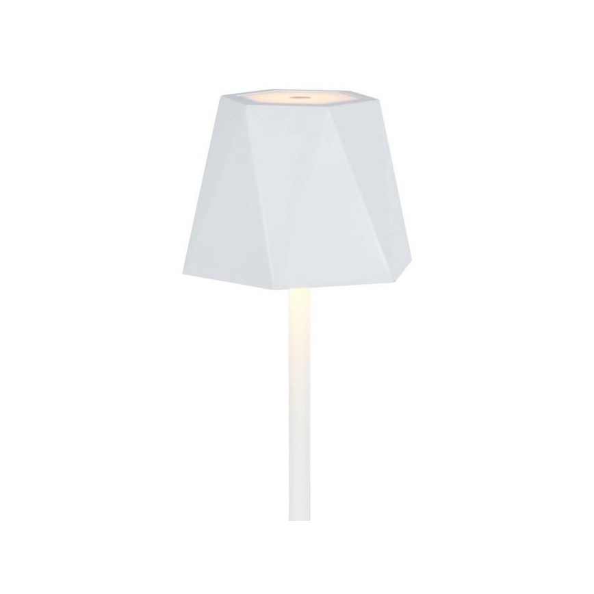 LED Himmennettävä ladattava kosketuspöytävalaisin LED/4W/5V 3000-6000K 1800 mAh valkoinen