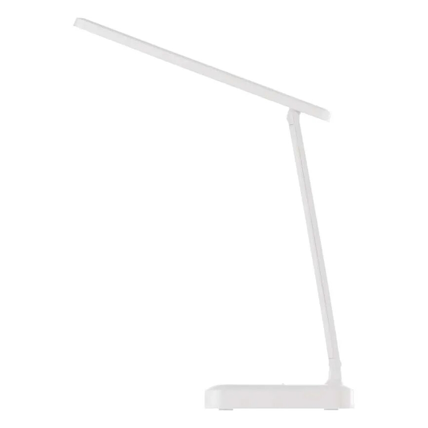 LED Himmennettävä ja ladattava pöytälamppu LED/5W/3,7V 3000K/4000K/6500K 800mAh valkoinen