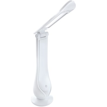 LED Himmennettävä ja ladattava pöytälamppu LILLY LED/4W/5V 1200 mAh valkoinen