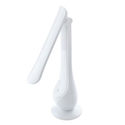 LED Himmennettävä ja ladattava pöytälamppu LILLY LED/4W/5V 1200 mAh valkoinen
