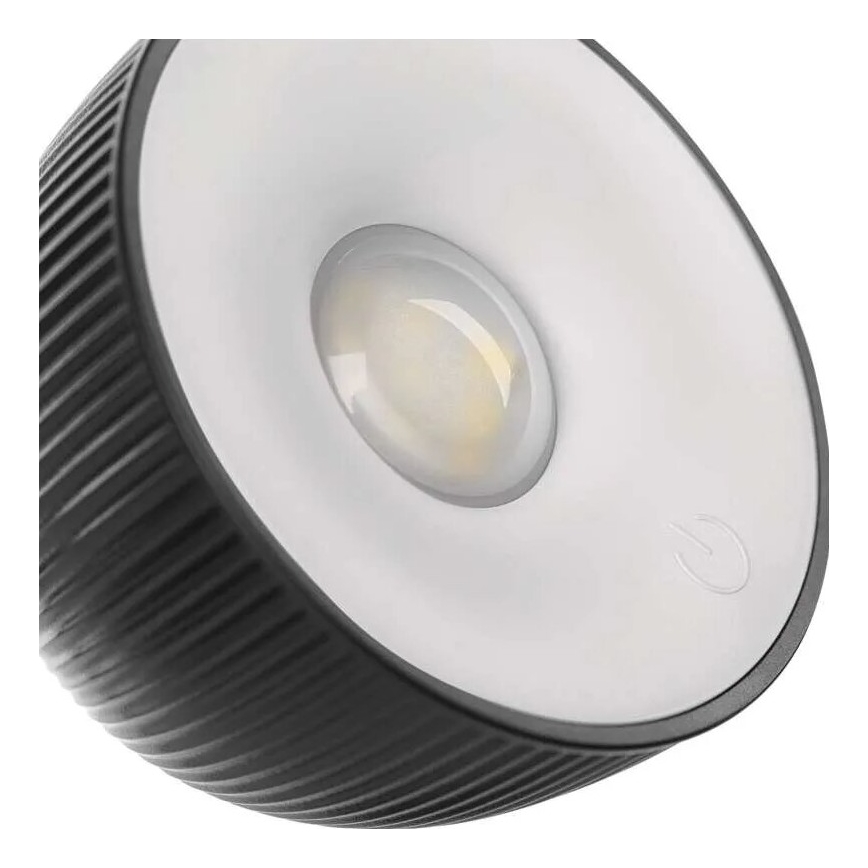 LED Himmennettävä ja ladattava pöytälamppu magneettinen 4in1 LED/4,2W/3,7V 4000K 1200mAh musta