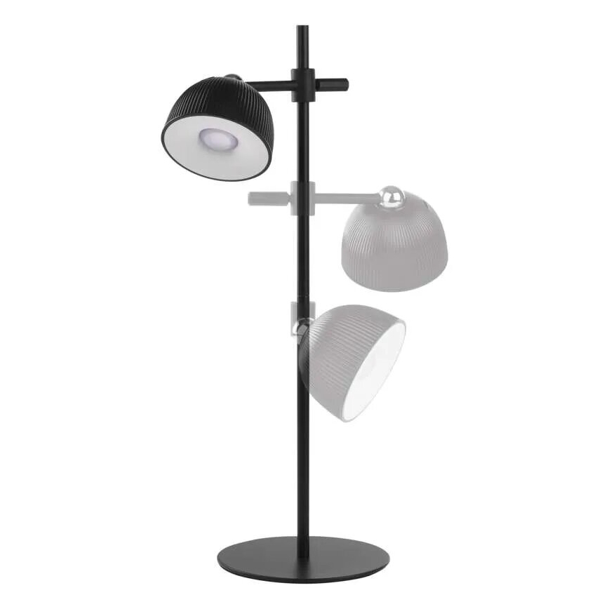 LED Himmennettävä ja ladattava pöytälamppu magneettinen 4in1 LED/4,2W/3,7V 4000K 1200mAh musta