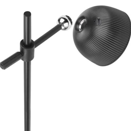 LED Himmennettävä ja ladattava pöytälamppu magneettinen 4in1 LED/4,2W/3,7V 4000K 1200mAh musta