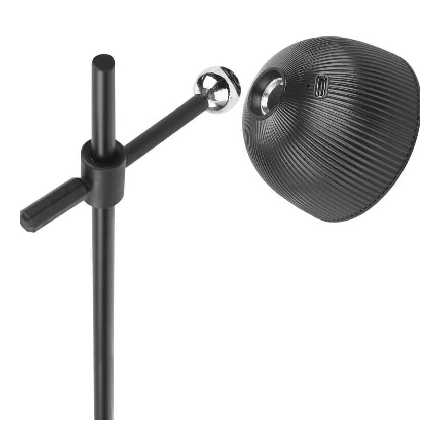 LED Himmennettävä ja ladattava pöytälamppu magneettinen 4in1 LED/4,2W/3,7V 4000K 1200mAh musta
