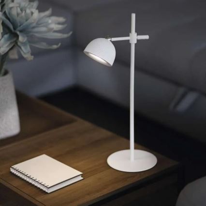 LED Himmennettävä ja ladattava pöytälamppu magneettinen 4in1 LED/4,2W/3,7V 4000K 1200mAh valkoinen
