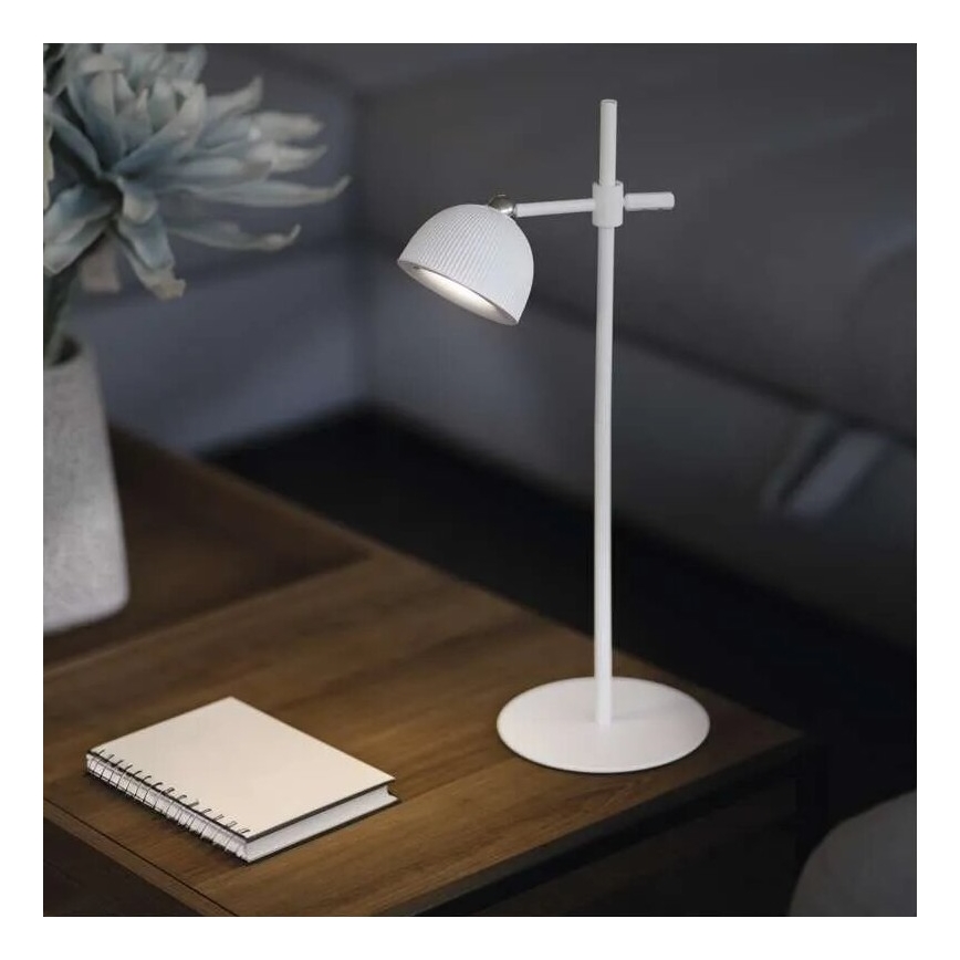 LED Himmennettävä ja ladattava pöytälamppu magneettinen 4in1 LED/4,2W/3,7V 4000K 1200mAh valkoinen
