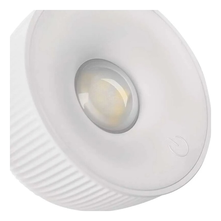 LED Himmennettävä ja ladattava pöytälamppu magneettinen 4in1 LED/4,2W/3,7V 4000K 1200mAh valkoinen