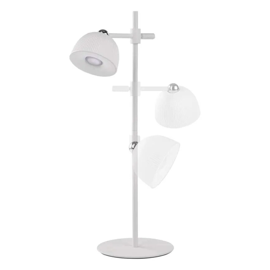 LED Himmennettävä ja ladattava pöytälamppu magneettinen 4in1 LED/4,2W/3,7V 4000K 1200mAh valkoinen