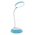 LED Himmennettävä ja ladattava pöytälamppu VISUA LED/5W/5V 3000-5000K 1200 mAh sininen