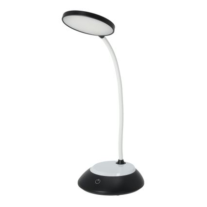 LED Himmennettävä ja ladattava pöytälamppu VISUA LED/5W/5V 3000-5000K 1200 mAh musta