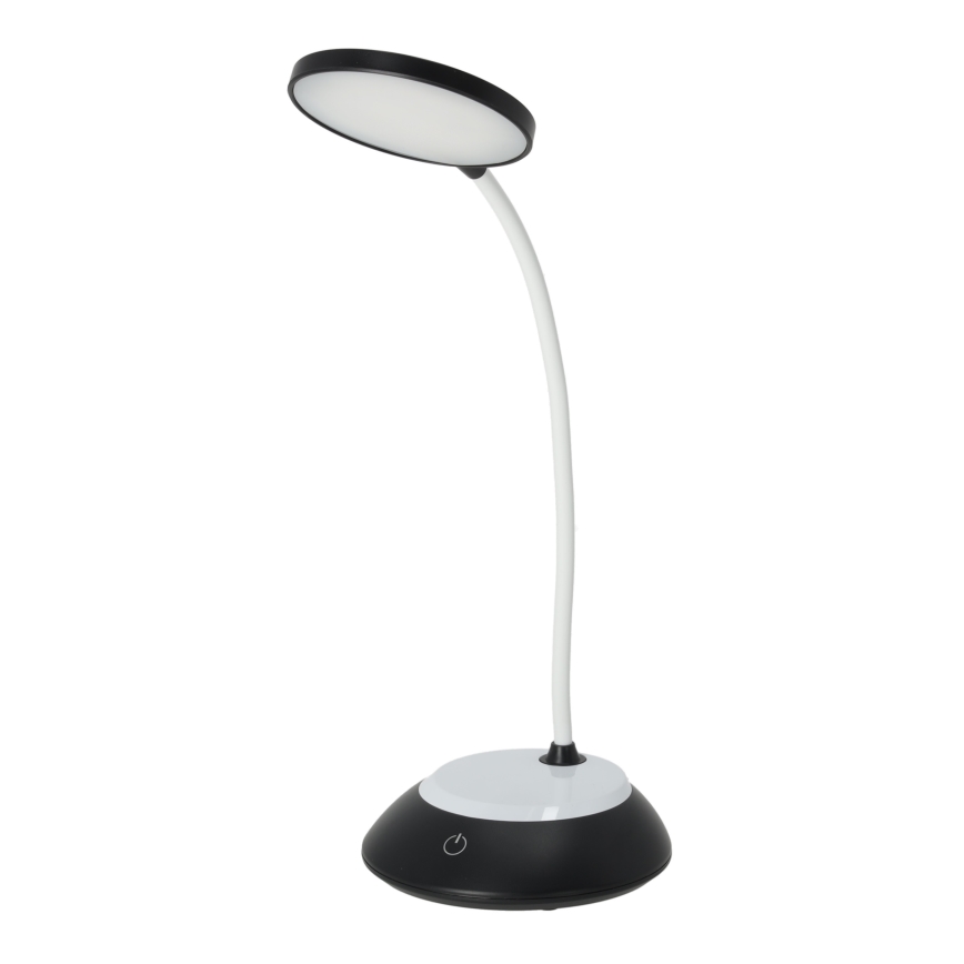 LED Himmennettävä ja ladattava pöytälamppu VISUA LED/5W/5V 3000-5000K 1200 mAh musta