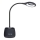 LED Himmennettävä joustava ladattava pöytävalaisin LUSIA LED/5W/5V 3000/4000K 1200 mAh musta